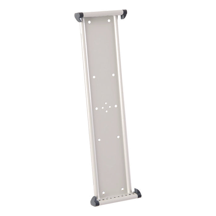 Wall Unit Reference Starter Set with Antimicrobial Display Pockets, 10 Panels with Black Borders, White Base