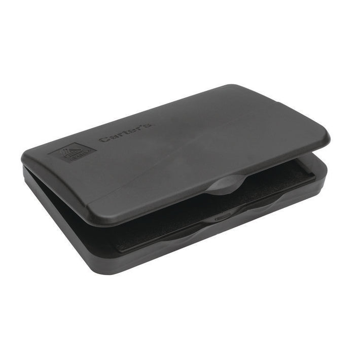 Pre-Inked Felt Stamp Pad, 4.25" x 2.75", Black