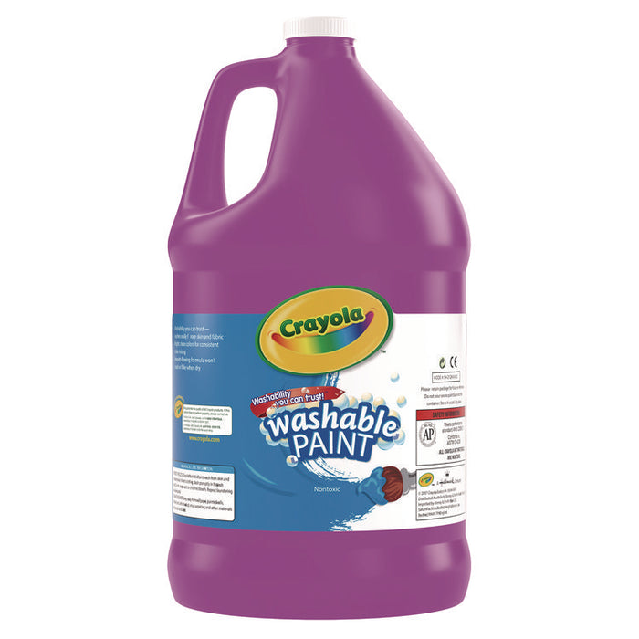 Washable Paint, Violet, 1 gal Bottle