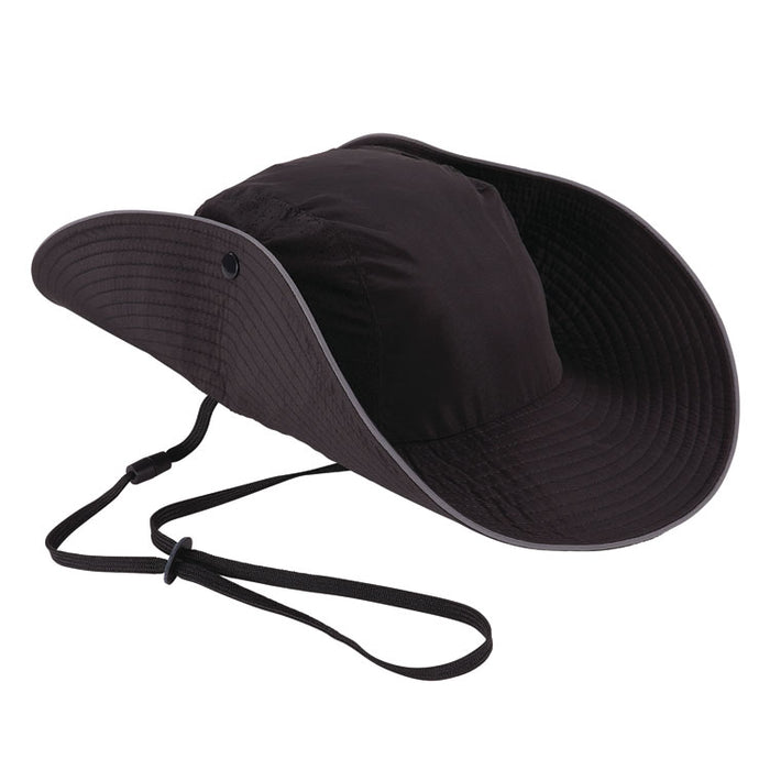 Skullerz 8957 Lightweight Ranger Hat and Bump Cap Insert, Full Brim, X-Large to XX-Large (7.25 to 8.5), 0.2" Insert, Black