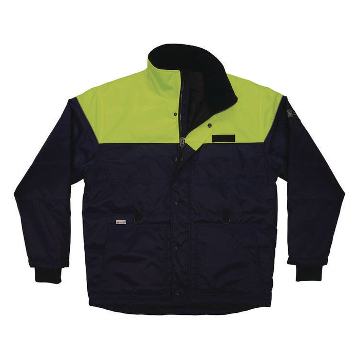 N-Ferno 6476 Insulated Freezer Jacket, Large, Navy