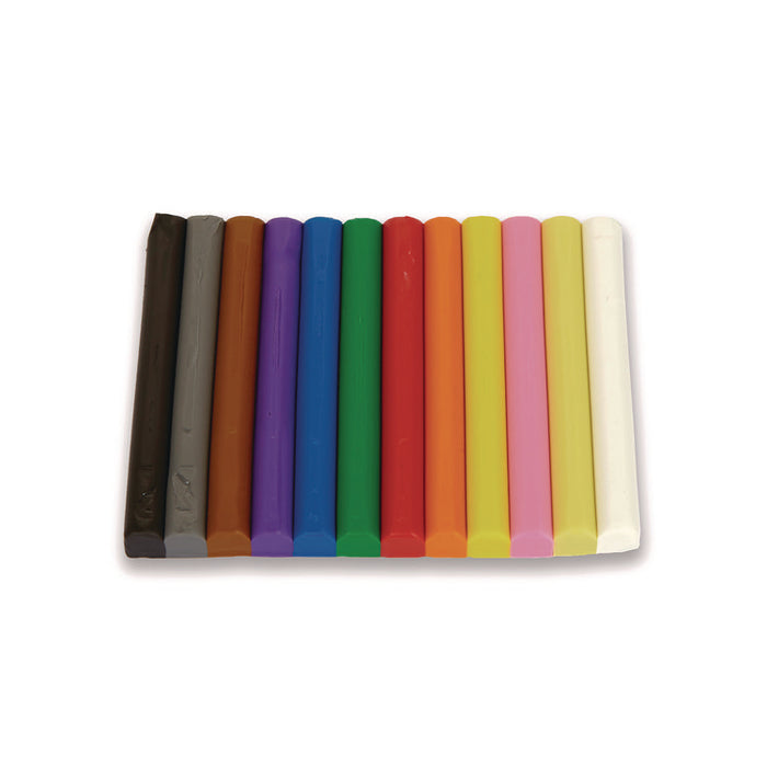 Modeling Clay Assortment, 4 oz of Each Color Blue/Green/Red/Yellow, 1 lb