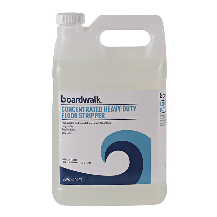 Concentrated Heavy-Duty Floor Stripper, 1 gal Bottle, 4/Carton