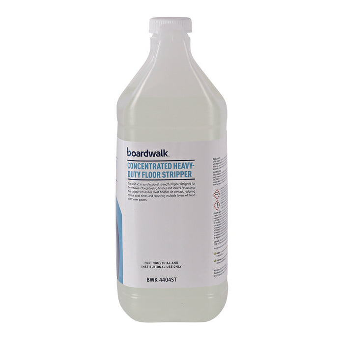 Concentrated Heavy-Duty Floor Stripper, 1 gal Bottle, 4/Carton