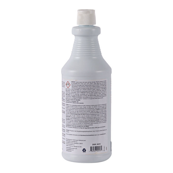 Industrial Strength RTU Porcelain Bowl and Tile Cleaner, 32 oz Bottle, 12/Carton