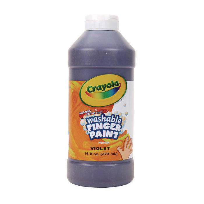 Washable Paint, Violet, 16 oz Bottle