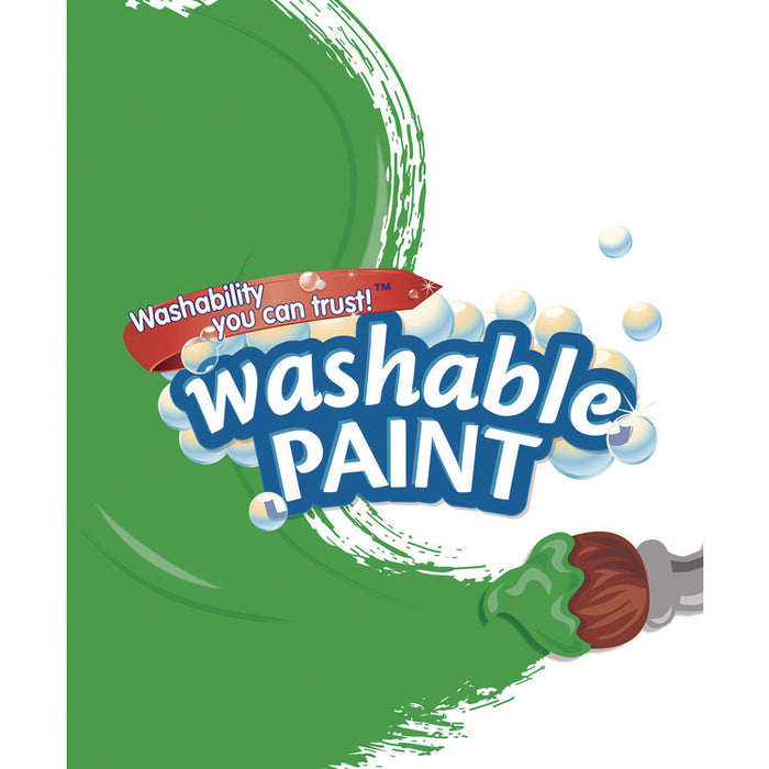 Washable Paint, Green, 1 gal Bottle