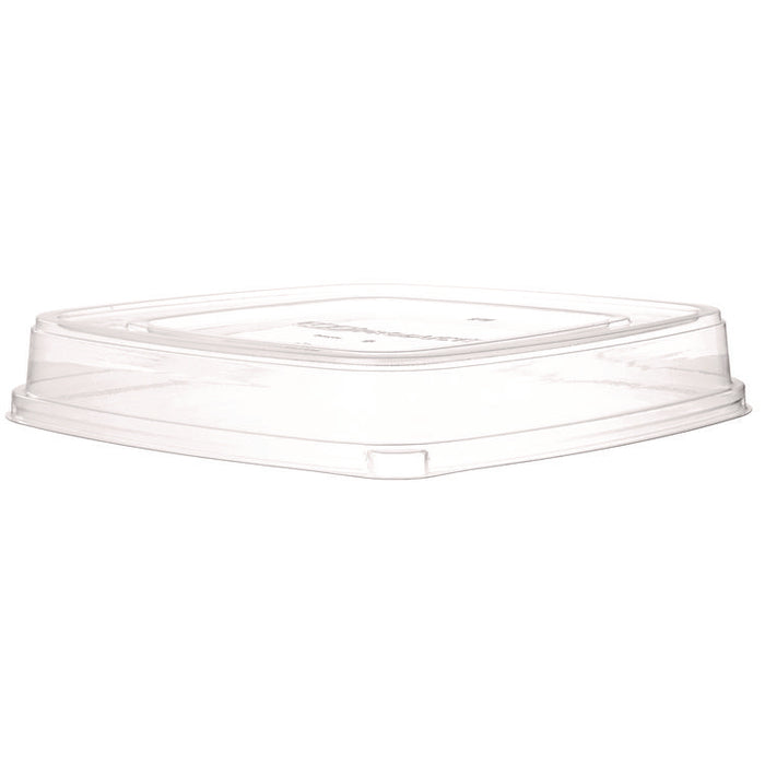 Lids for Regalia Sugarcane 160 oz Bowls, 12 x 12 x 1.9, Clear, 50/Carton