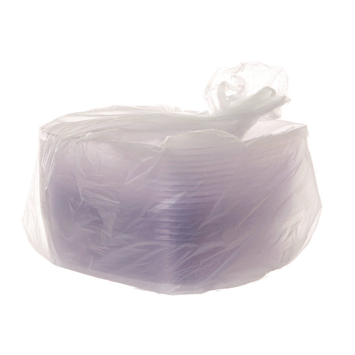 Lids for Regalia Sugarcane 160 oz Bowls, 12 x 12 x 1.9, Clear, 50/Carton