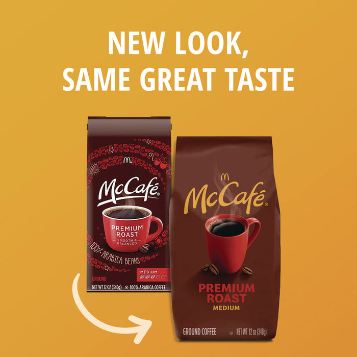 Ground Coffee, Premium Roast, 12 oz Bag