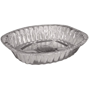 Giant Rack Roaster Pan, 272 oz, 14.43 x 3.12 x 17.68, Silver, Aluminum, 100/Carton