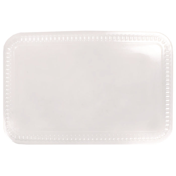 High Dome Lid for Aluminum Steam Table Pans, Fits Half-Size High Dome Pan, 10.75 x 13.12, 100/Carton