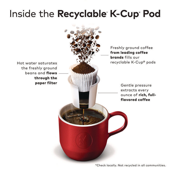 Breakfast Blend Coffee K-Cup Pods, Regular, 70/Box