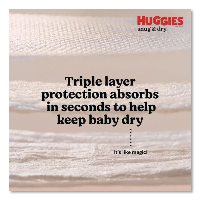 Snug and Dry Diapers, Size 5, 27 plus lbs, 136/Carton