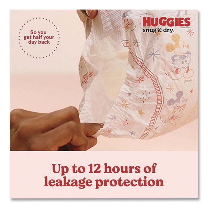 Snug and Dry Diapers, Size 3, 16 lbs to 28 lbs, 168/Carton