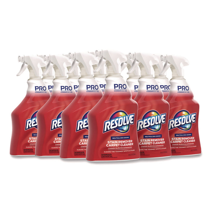 Carpet Cleaner, Unscented, 32 oz Spray Bottle, 12/Carton