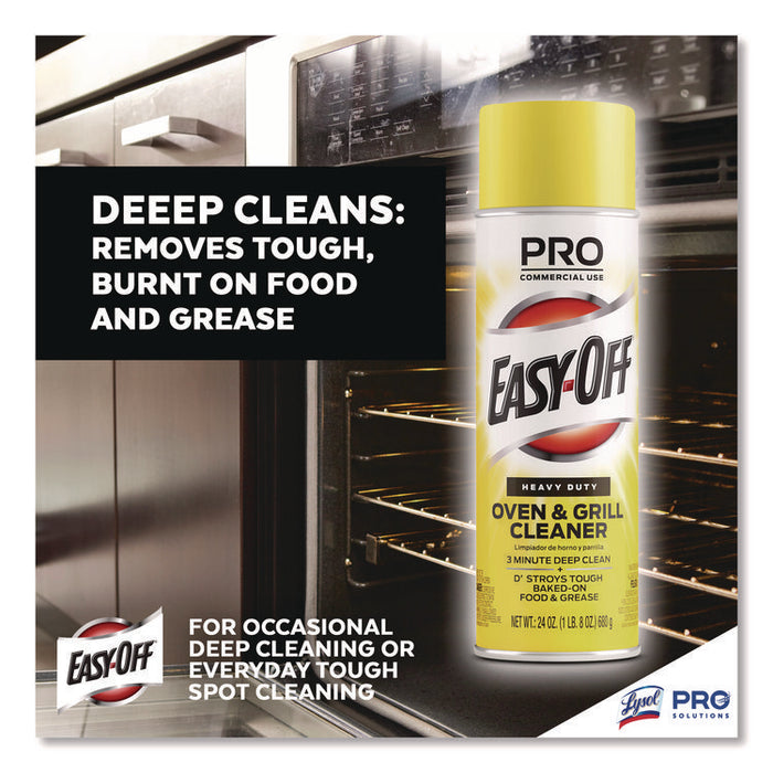 Oven and Grill Cleaner, 24 oz Aerosol  Spray, 6/Carton