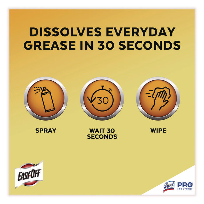 Fume-Free Max Oven Cleaner, Foam, 24 oz Aerosol Spray