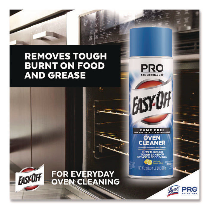 Fume-Free Max Oven Cleaner, Foam, 24 oz Aerosol Spray