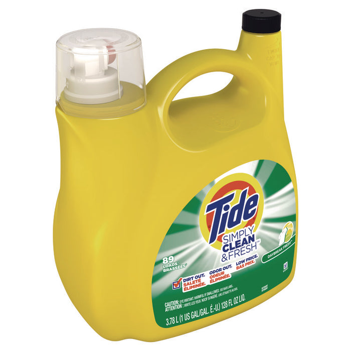 Simply Clean and Fresh Laundry Detergent, Daybreak Fresh Scent, 128 oz Bottle