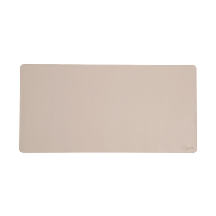 Vegan Leather Desk Pads, 31.5" x 15.7", Sandstone