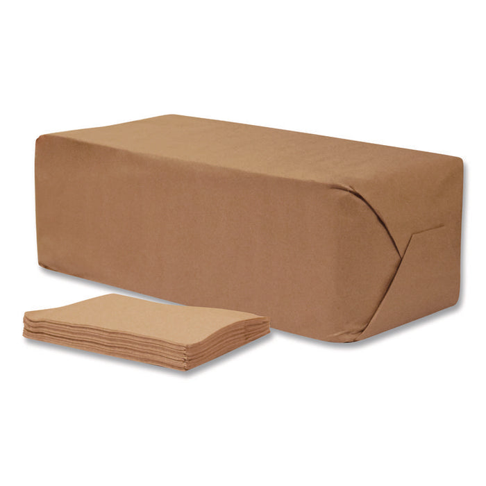 Select Full Fold II Napkins, 1-Ply, 12 x 8.5, White, 800/Pack, 12 Packs/Carton