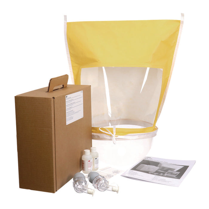 Qualitative Respirator Fit and Sensitivity Test Kit, Includes Sweet-Taste Testing Solutions