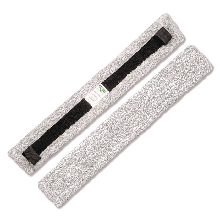 VisaVersa Pro Microfiber Replacement Pad, 14", Light Gray, 10/Carton