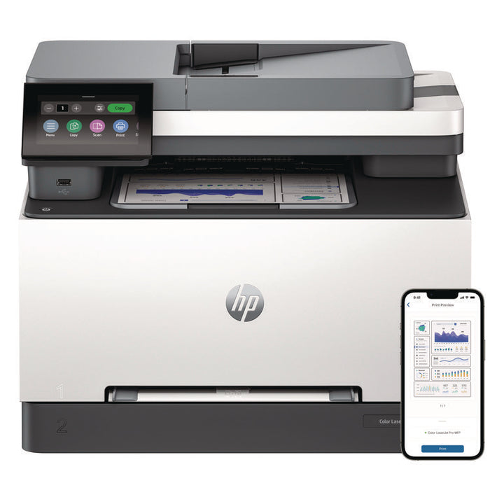 Color LaserJet Pro MFP 3301fdw, Copy/Fax/Print/Scan