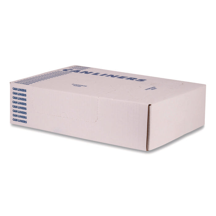 Linear Low-Density Can Liners, 16 gal, 0.5 mil, 24 x 32, Clear, 500/Carton