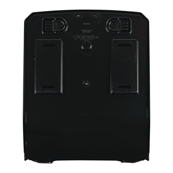 Ultrafold Multifold/C-Fold Towel Dispenser, 11.75 x 6.25 x 18, Black Pearl