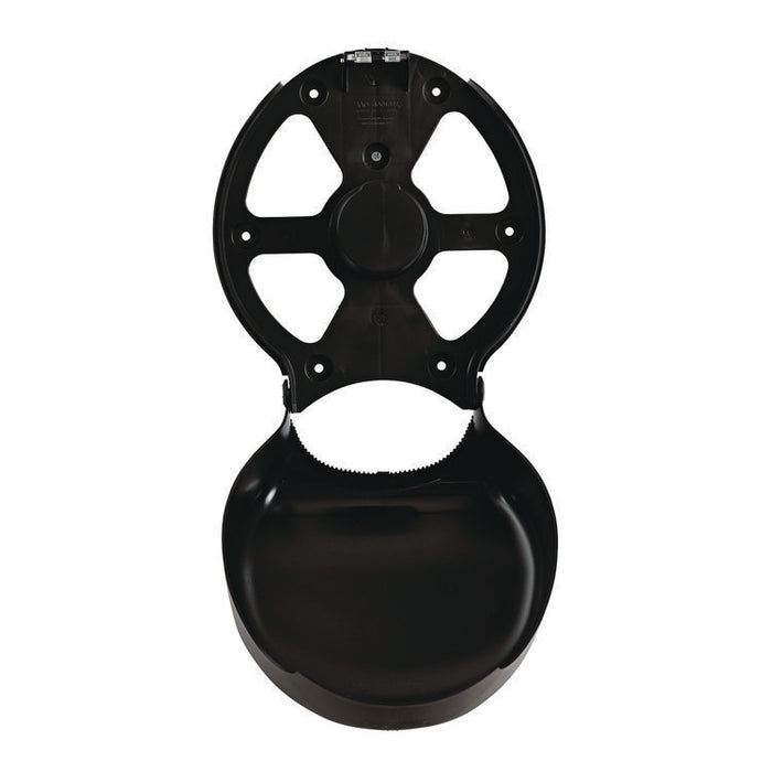 Single Jumbo Toilet Tissue Dispenser, 11 x 6.25 x 12.25, Black