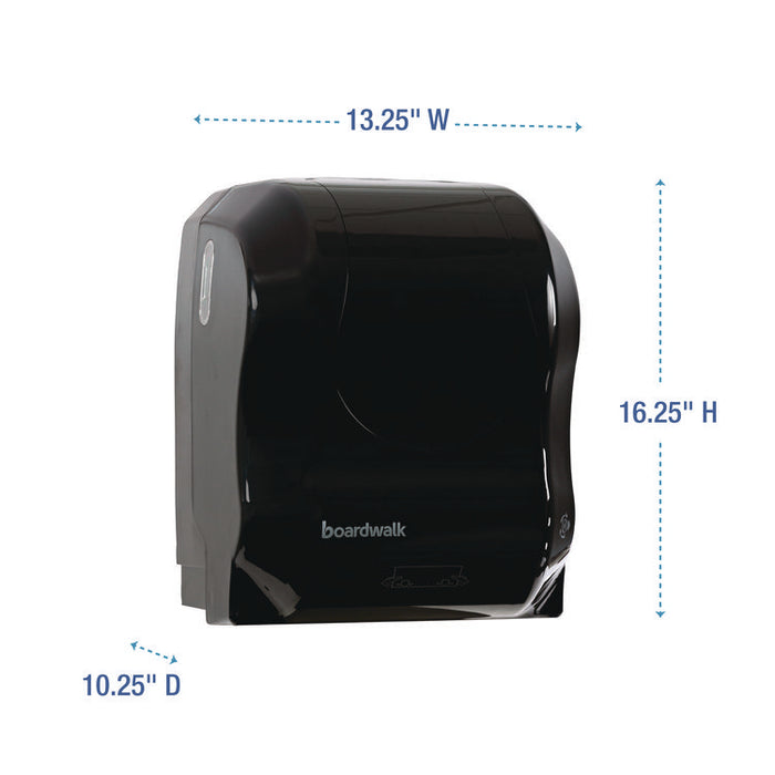 Hands Free Mechanical Towel Dispenser, 13.25 x 10.25 x 16.25, Black