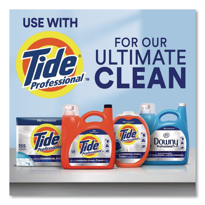 Commercial Liquid Fabric Softener, Clean and Fresh Scent, 140 oz Pour Bottle, 4/Carton