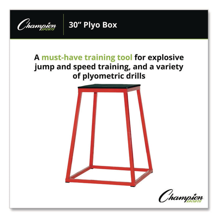 Plyo Box, 30" h, 24 x 24 Base