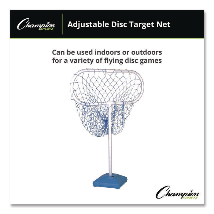 Disc Target Game Net, 30" x 12" x 24" to 36" h