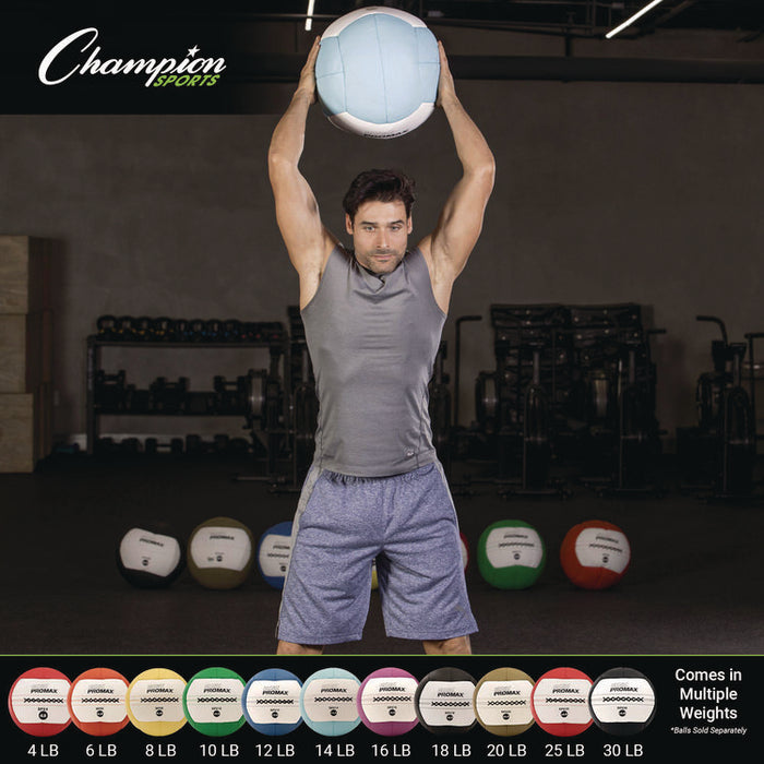 Rhino Promax Medicine Ball, 6 lb, Orange