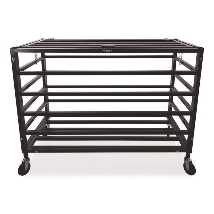 All Pro Lockable Ball Locker, Metal, 220 lb Capacity, 24 x 47 x 37, Black