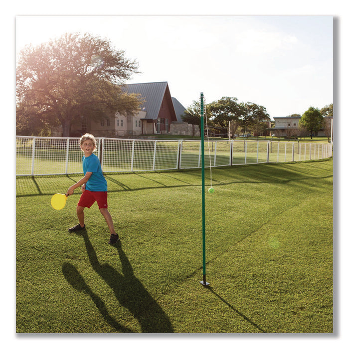 Tether Tennis Game Set, Two Paddles, Two Tennis Balls