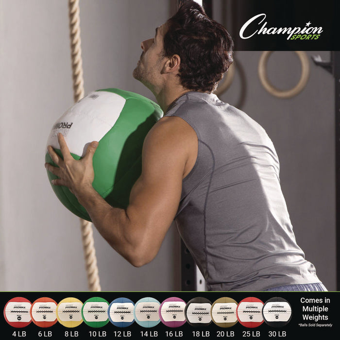 Rhino Promax Medicine Ball, 6 lb, Orange