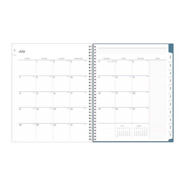 Teacher Dots CYO Cover Weekly/Monthly Lesson Planner, 9 Classes, Multicolor Cover, 11 x 8.5, 12-Month (July-June), 2025-2026