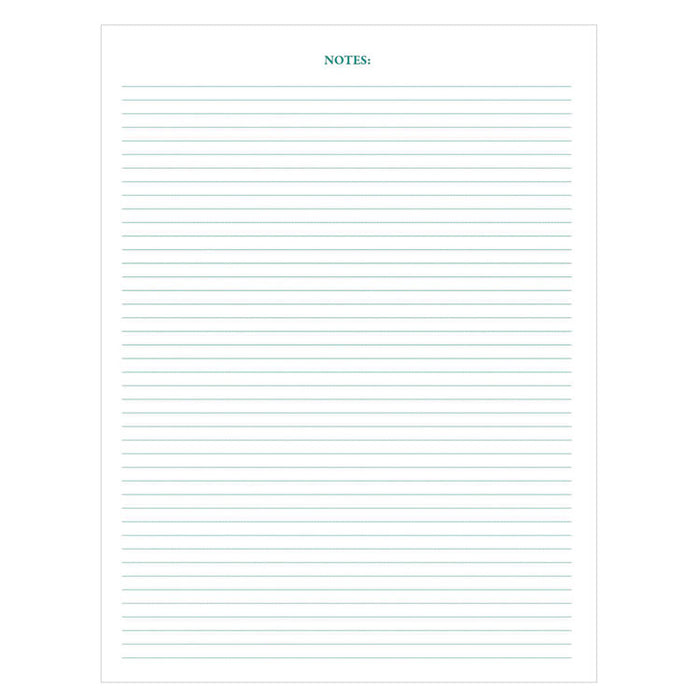 100% Recycled MonoBright Monthly/Weekly Planner, 11 x 8.5, Green/Gold Cover, 12-Month (July to June): 2025 to 2026