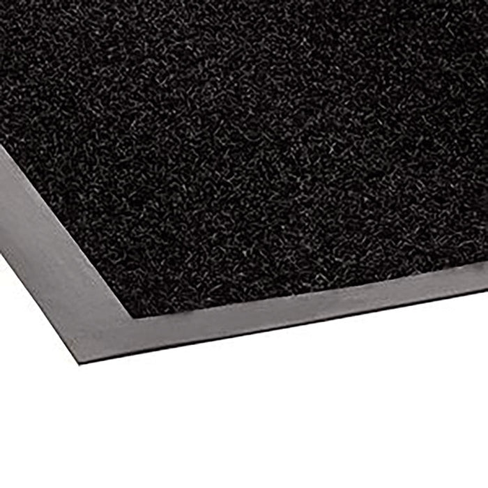 Jasper Indoor/Outdoor Scraper Mat, Black Cut Pile Nylon Surface, 48" x 72"