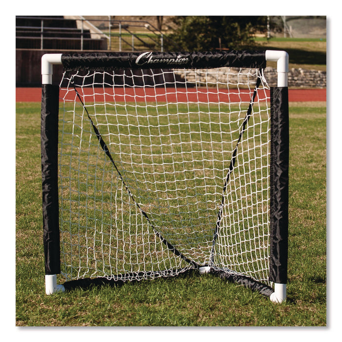 Mini Lacrosse Goal, 3 ft  x 3 ft, 1.5" dia Frame