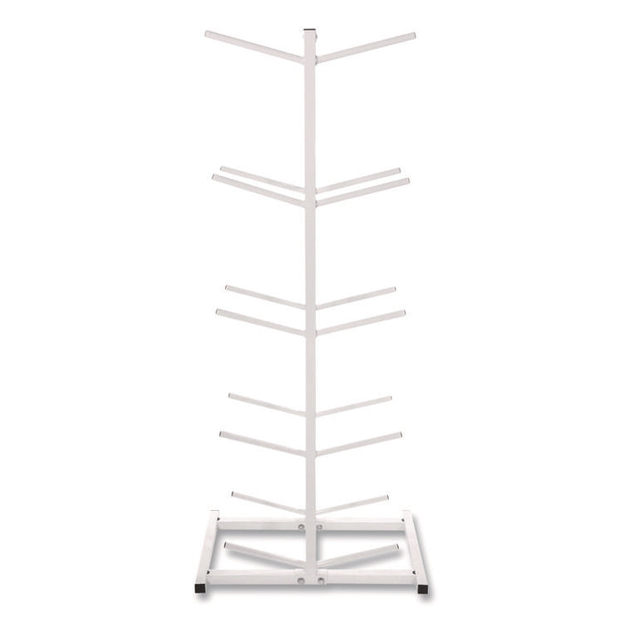 Double Medicine Ball Tree, 12" x 23" x 51", White