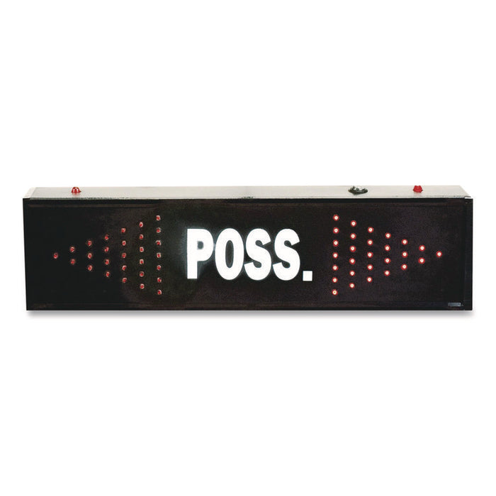 Electronic Possession Arrow, 21" x 3" x 6", Black Face, Red Graphics