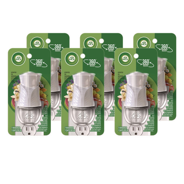 Scented Oil Warmer, 1.75 x 2.69 x 3.63, White, 6/Carton