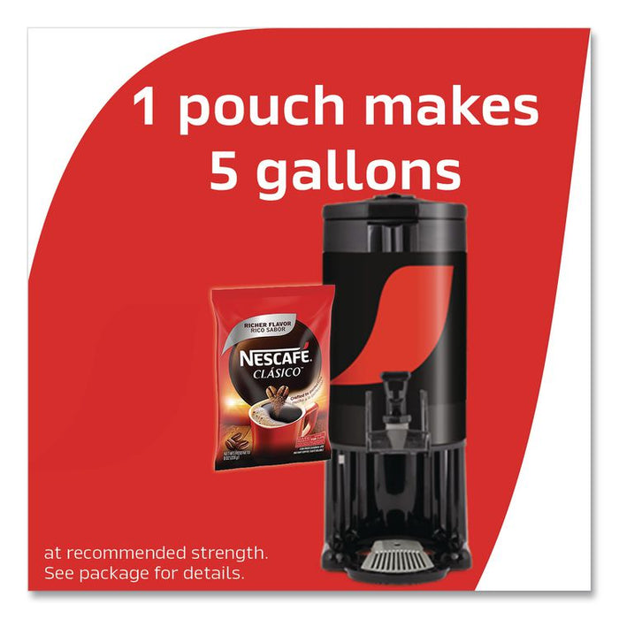 Clasico Dark Roast Instant Coffee, 8 oz Pouch