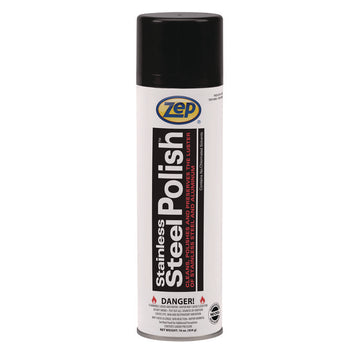 Stainless Steel Polish, 16 oz Aerosol Spray, 12/Carton