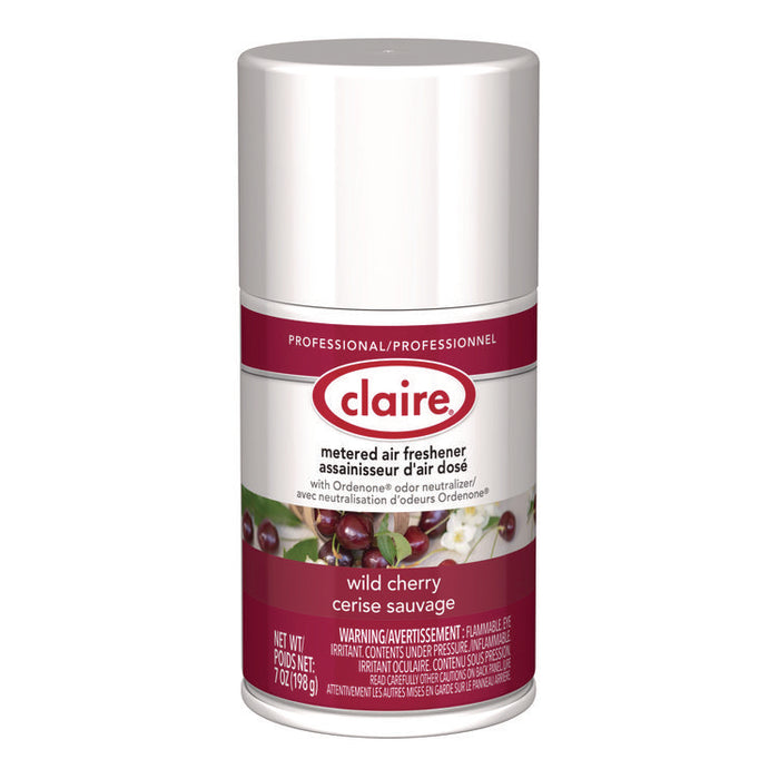 Metered Air Freshener, Cherry, 7 oz Aerosol Spray, 12/Carton